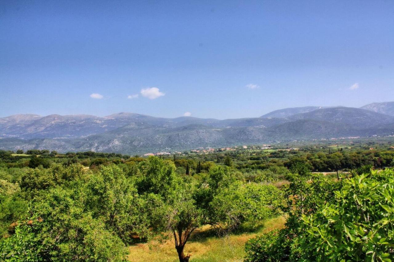 Traditional Villa Mandola Livathos  ภายนอก รูปภาพ