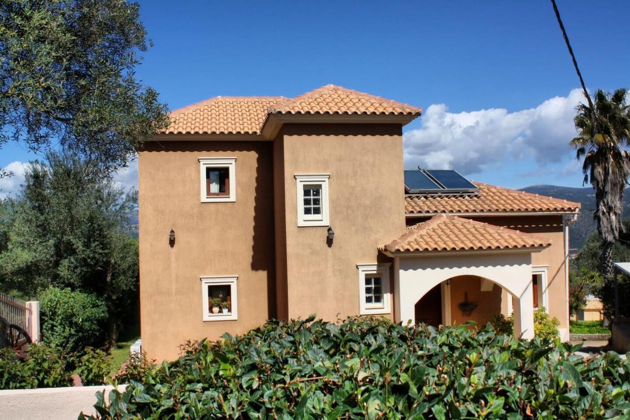 Traditional Villa Mandola Livathos  ภายนอก รูปภาพ